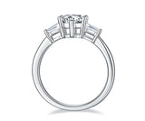1CT D-Color Classic Moissanite Ring