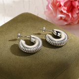 18k gold plated earrings