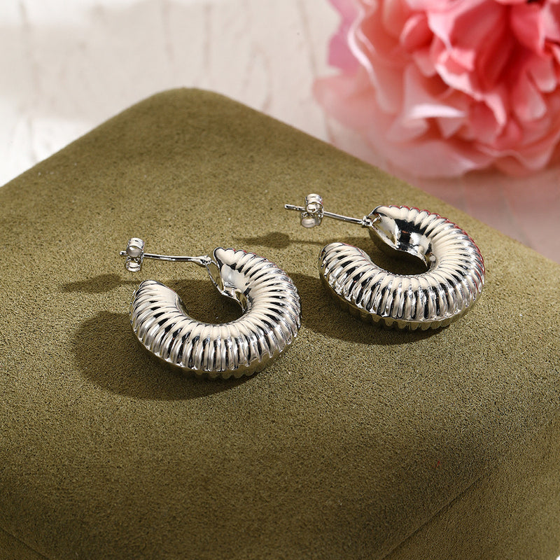 18k gold plated earrings
