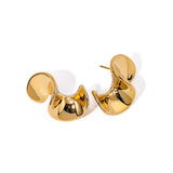 18k gold plated earrings