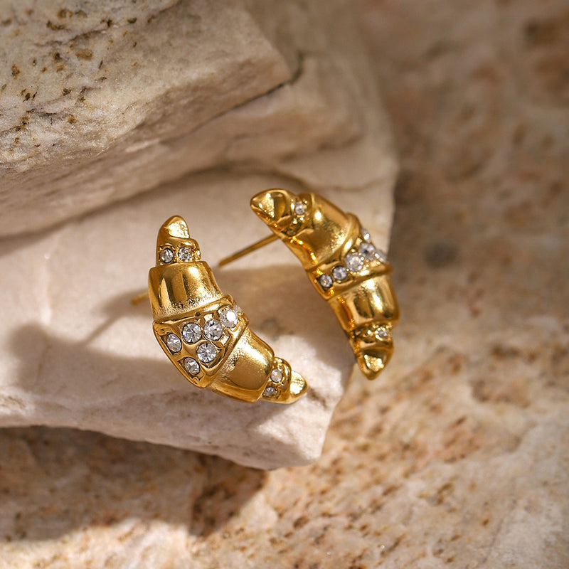 18k gold plated earrings