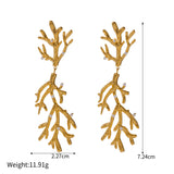 18k gold plated earrings