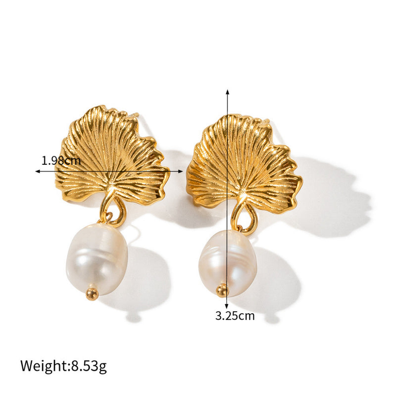 18k gold plated earrings
