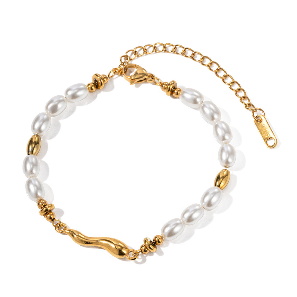 18k gold plated bracelet