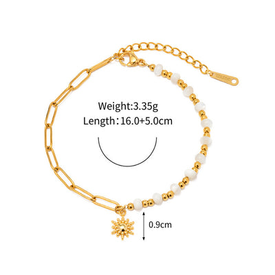 18k gold plated bracelet