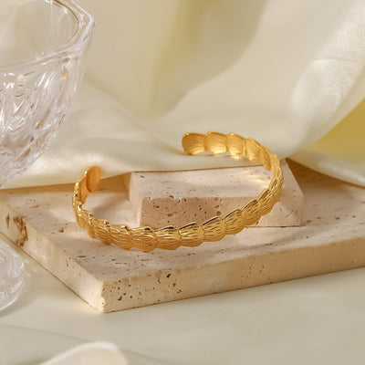 18k gold plated bracelet