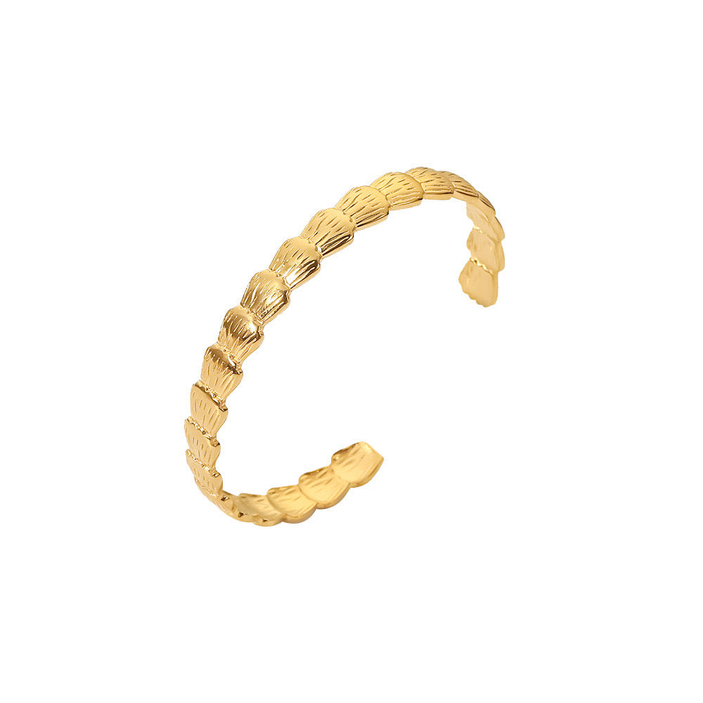 18k gold plated bracelet