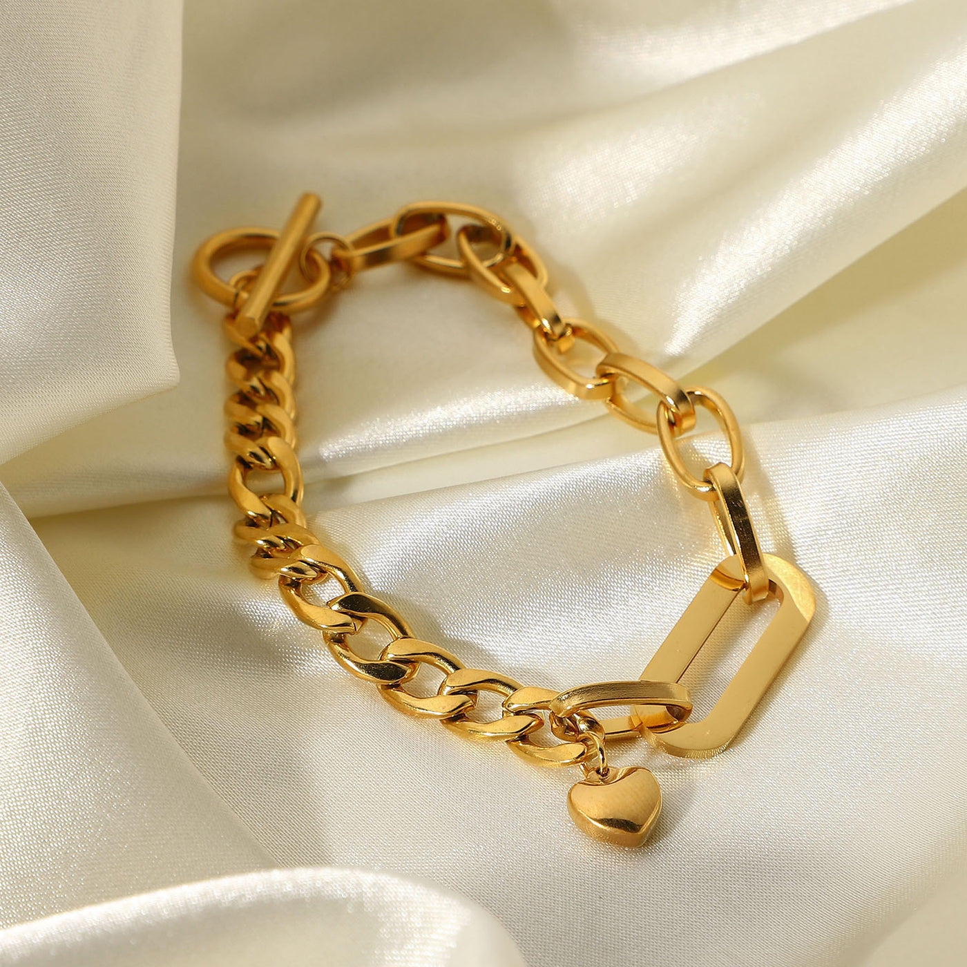 18k gold plated bracelet