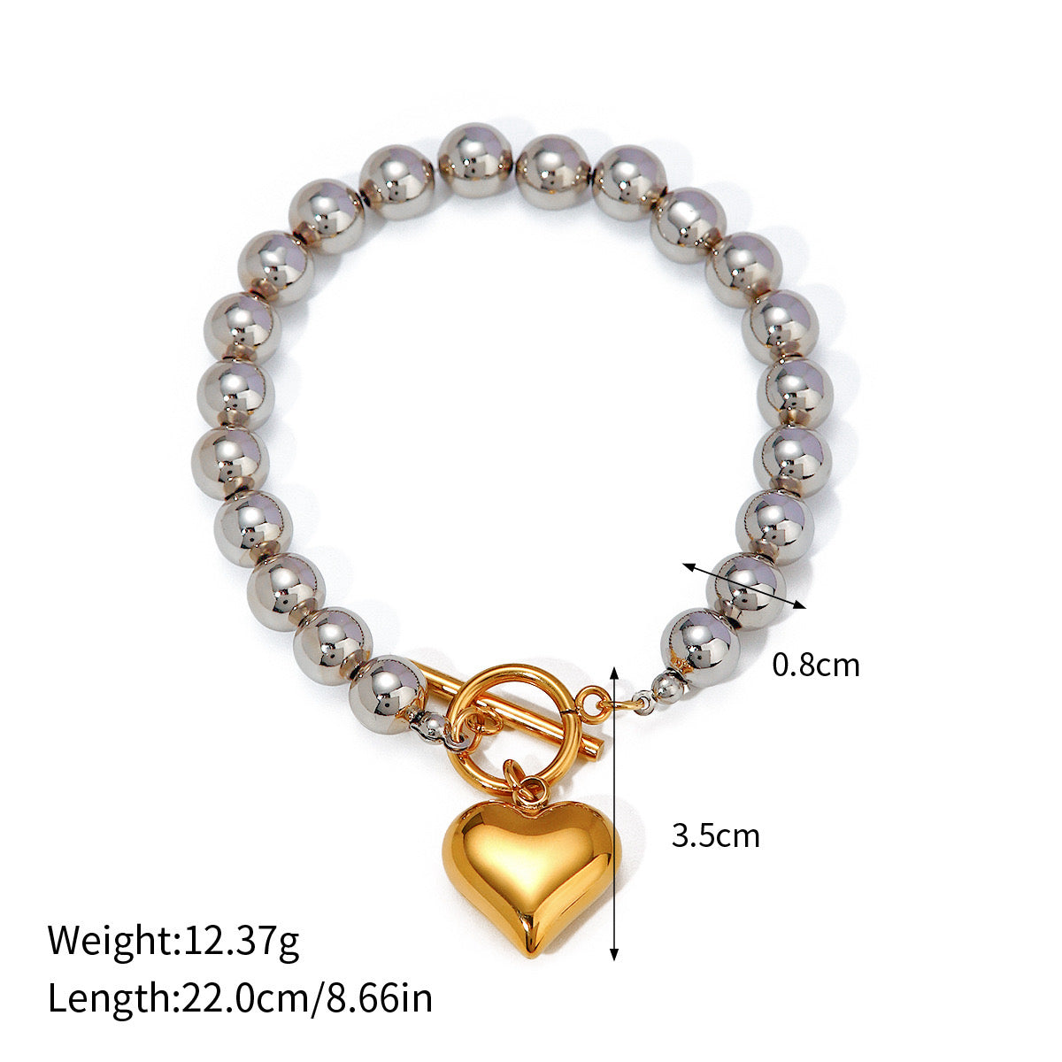 18k gold plated bracelet