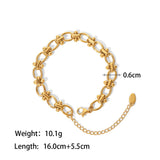 18k gold plated bracelet