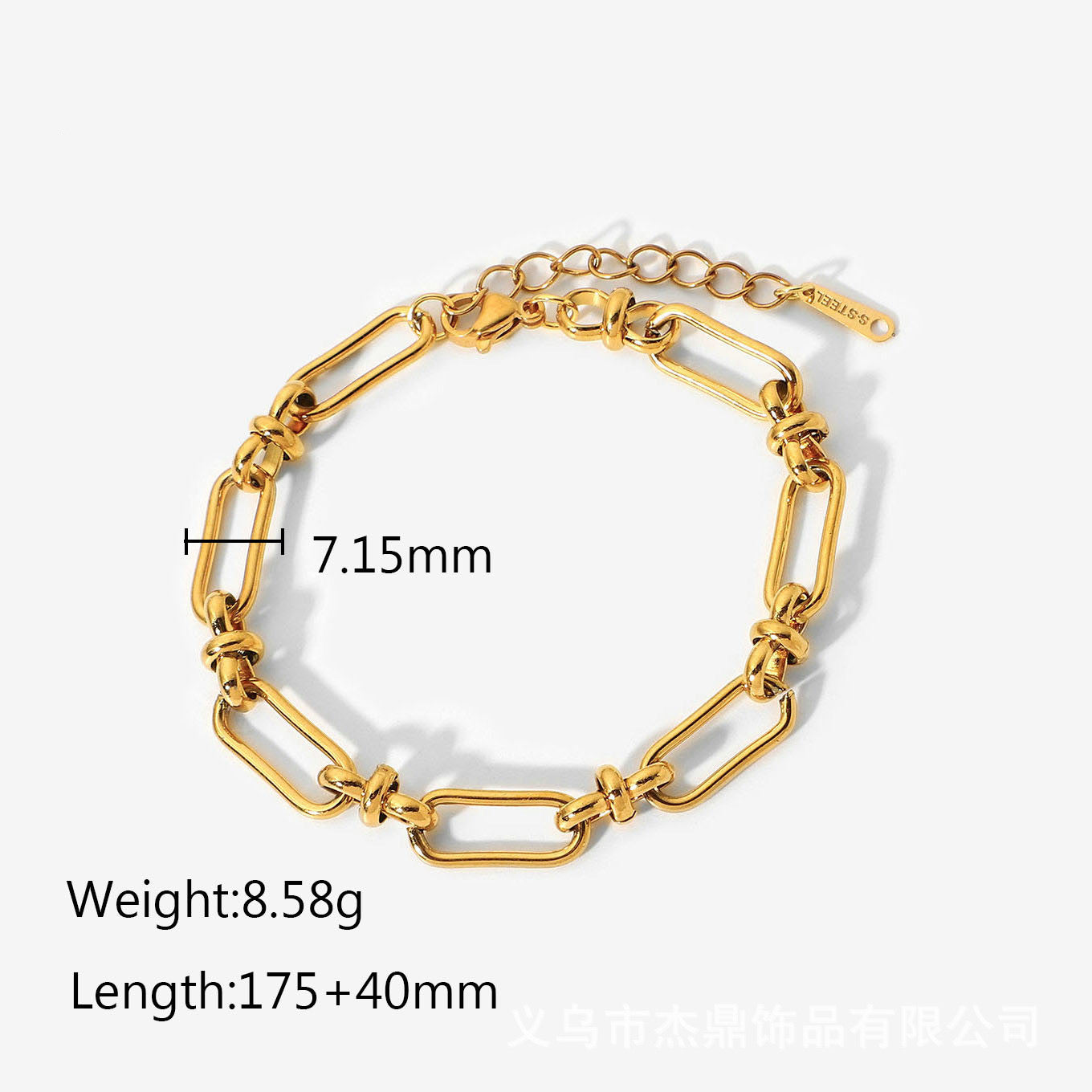 18k gold plated bracelet