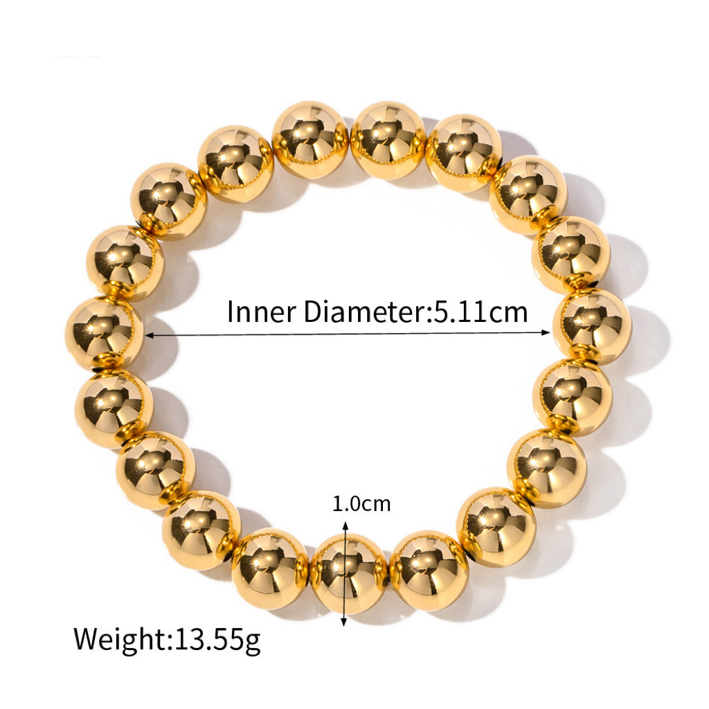 18k gold plated bracelet necklace