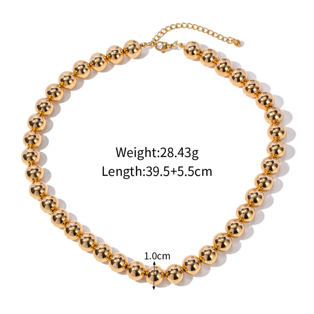 18k gold plated bracelet necklace