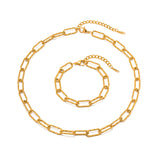 18k gold plated necklace