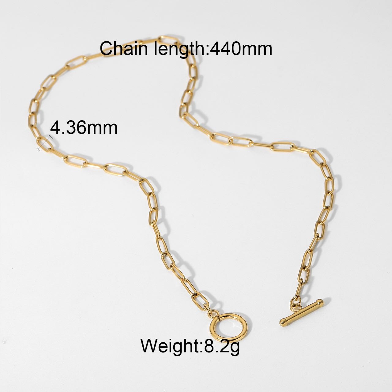 18k gold plated necklace