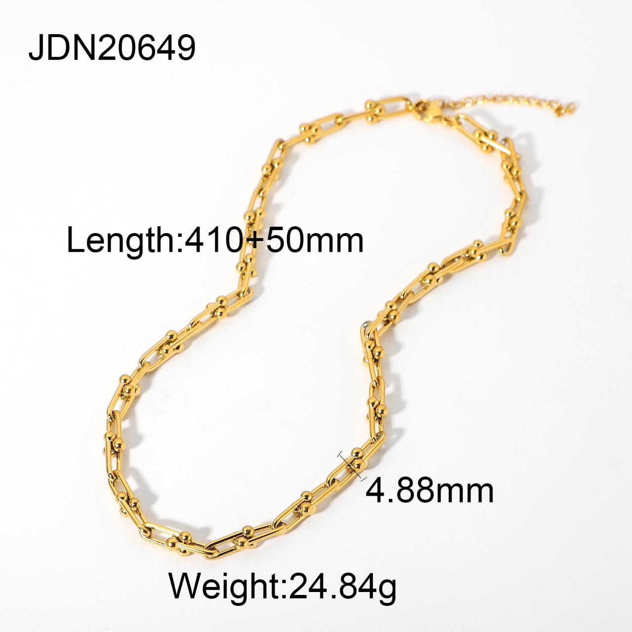 18k gold plated necklace