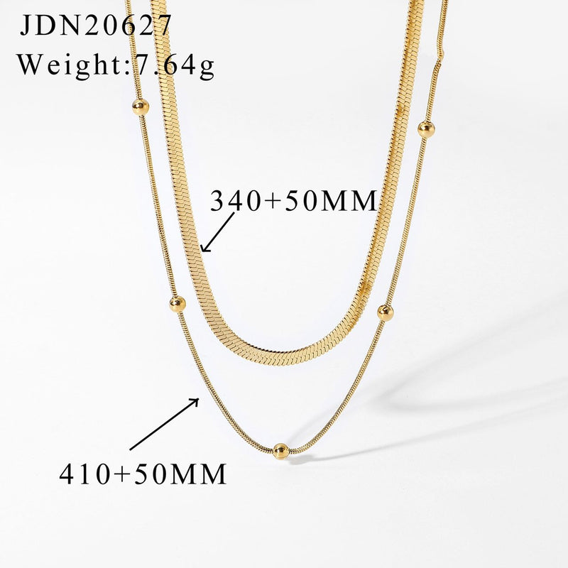 18k gold plated necklace