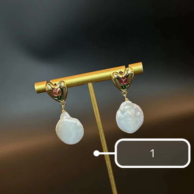 Baroque Pearl Earrings