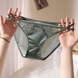 Panties-Satin-Lace Panties