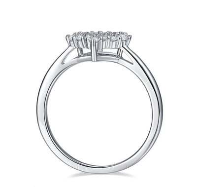 Moissanite Ring-Love Series