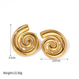 18k gold plated earrings