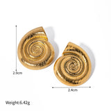 18k gold plated earrings