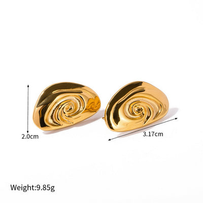 18k gold plated earrings