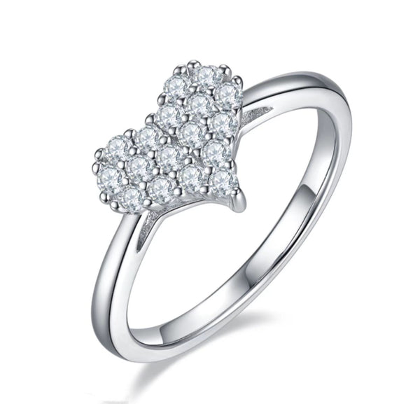 Moissanite Ring-Love Series