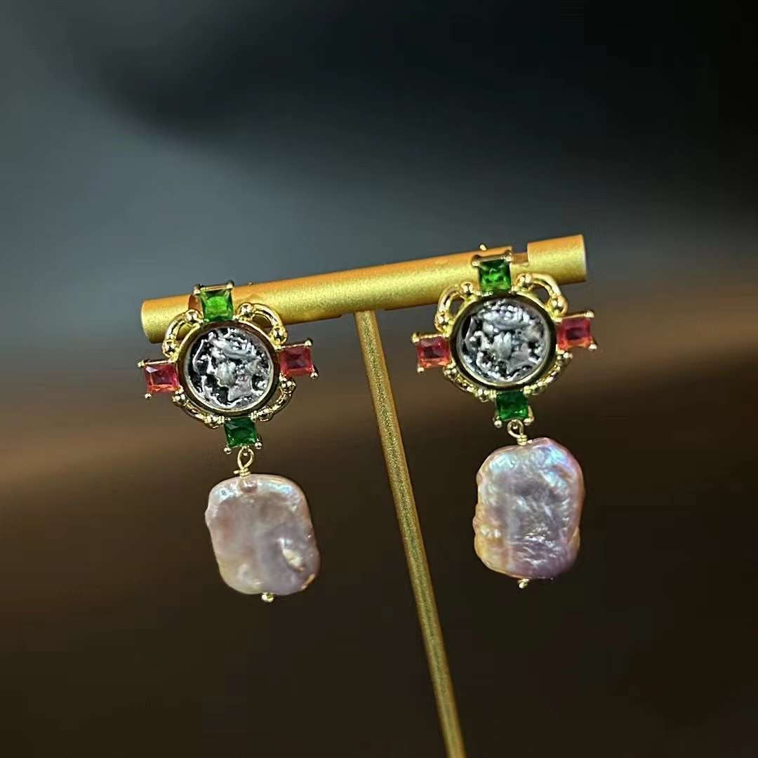 Baroque Pearl Earrings