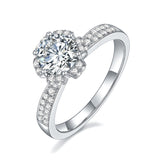 1/2CT Moissanite Ring For Princess Customizable Exclusive Name