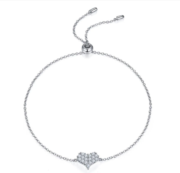 Moissanite bracelet-Love Series