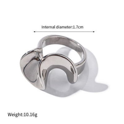 18k stainless steel ring