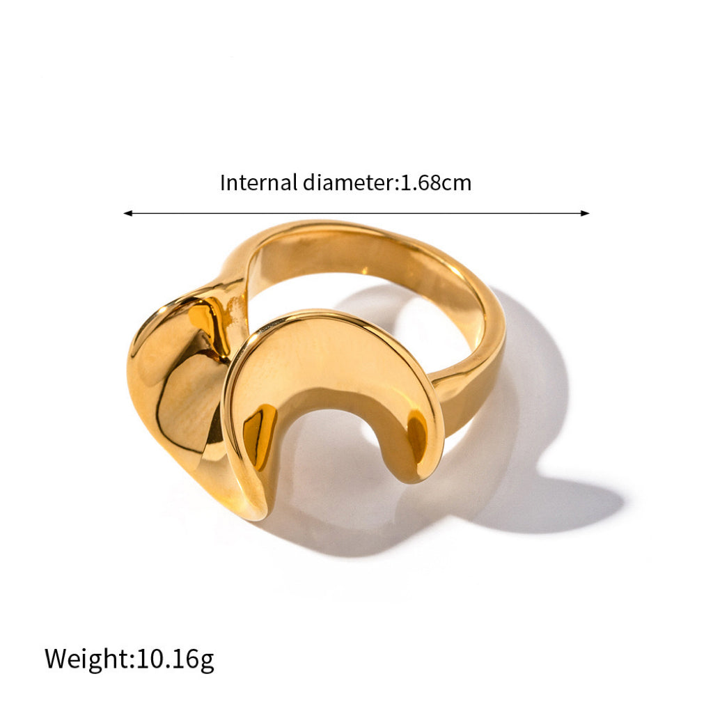 18k stainless steel ring