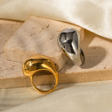 18k stainless steel ring