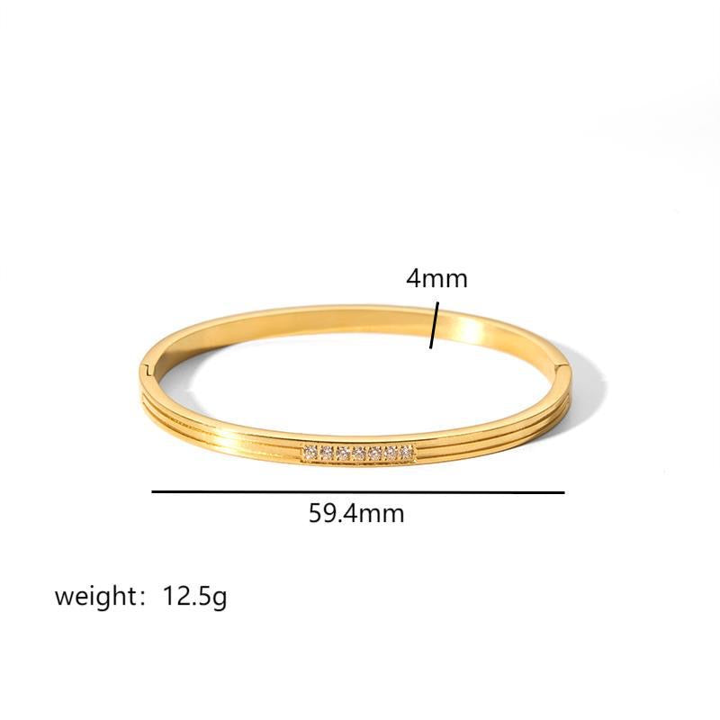 Girls' gold bracelet-18k gold plated