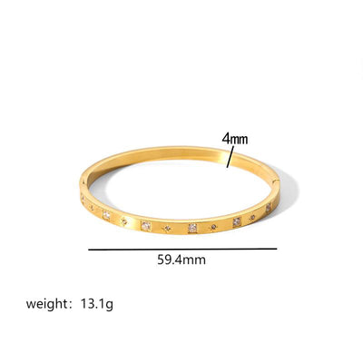 Girls' gold bracelet-18k gold plated