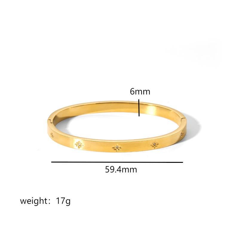 Girls' gold bracelet-18k gold plated