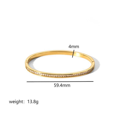 Girls' gold bracelet-18k gold plated