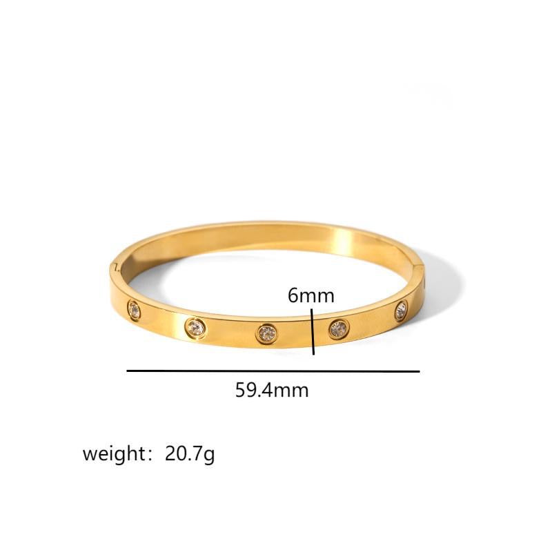 Girls' gold bracelet-18k gold plated