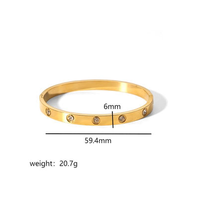 Girls' gold bracelet-18k gold plated