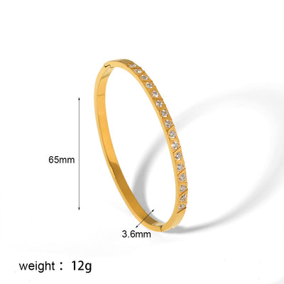 Girls' gold bracelet-18k gold plated