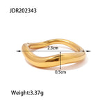 18k stainless steel ring