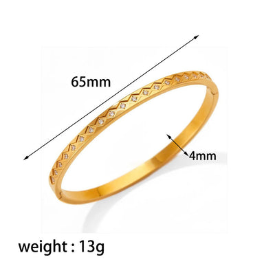 Girls' gold bracelet-18k gold plated