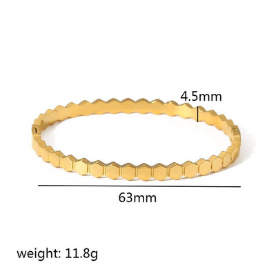 Girls' gold bracelet-18k gold plated