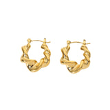 18k gold plated earrings