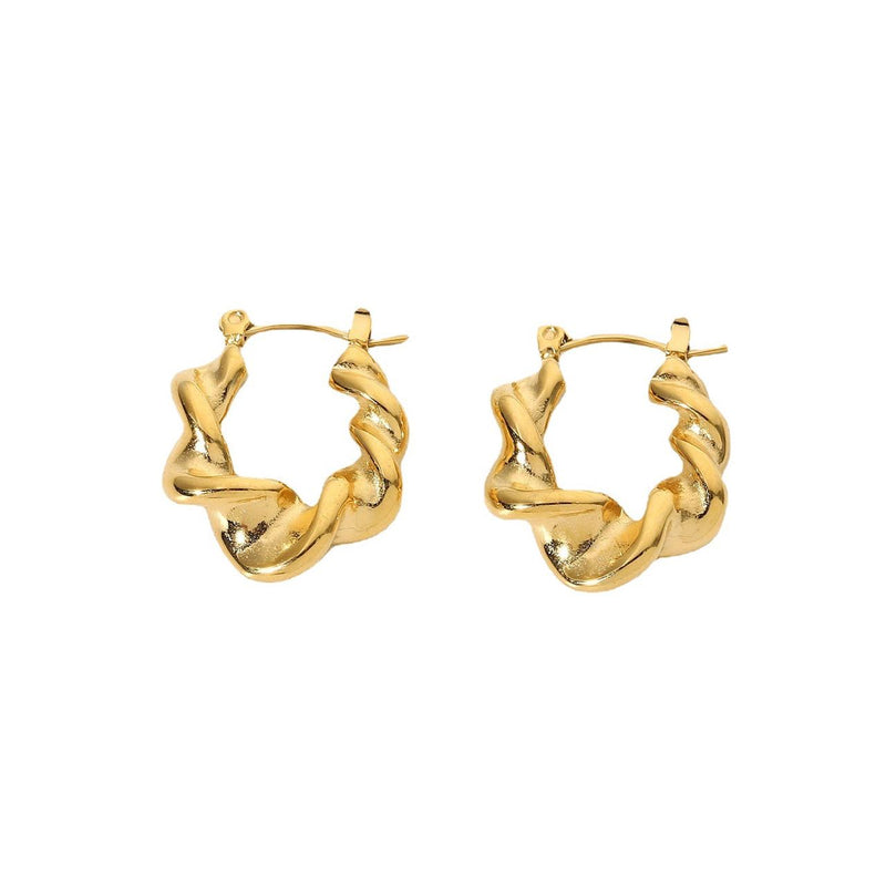 18k gold plated earrings