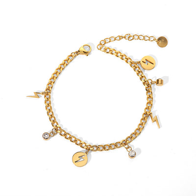 Girls' Gold Bracelet - 18k Gold Plated