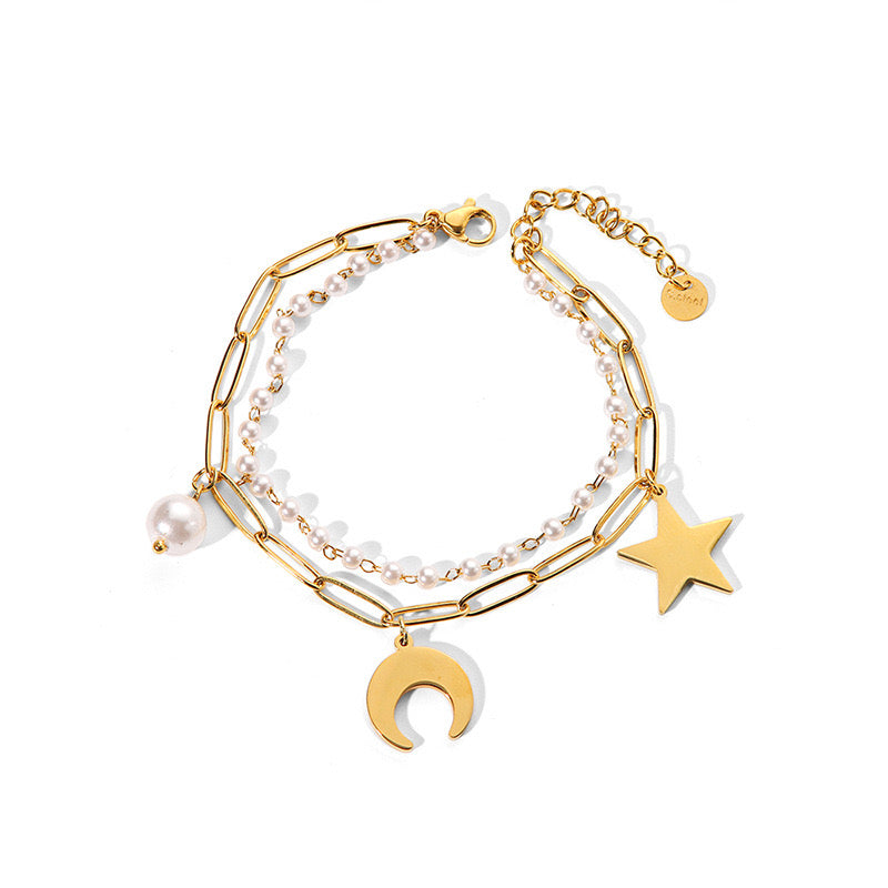 Girls' Gold Bracelet - 18k Gold Plated