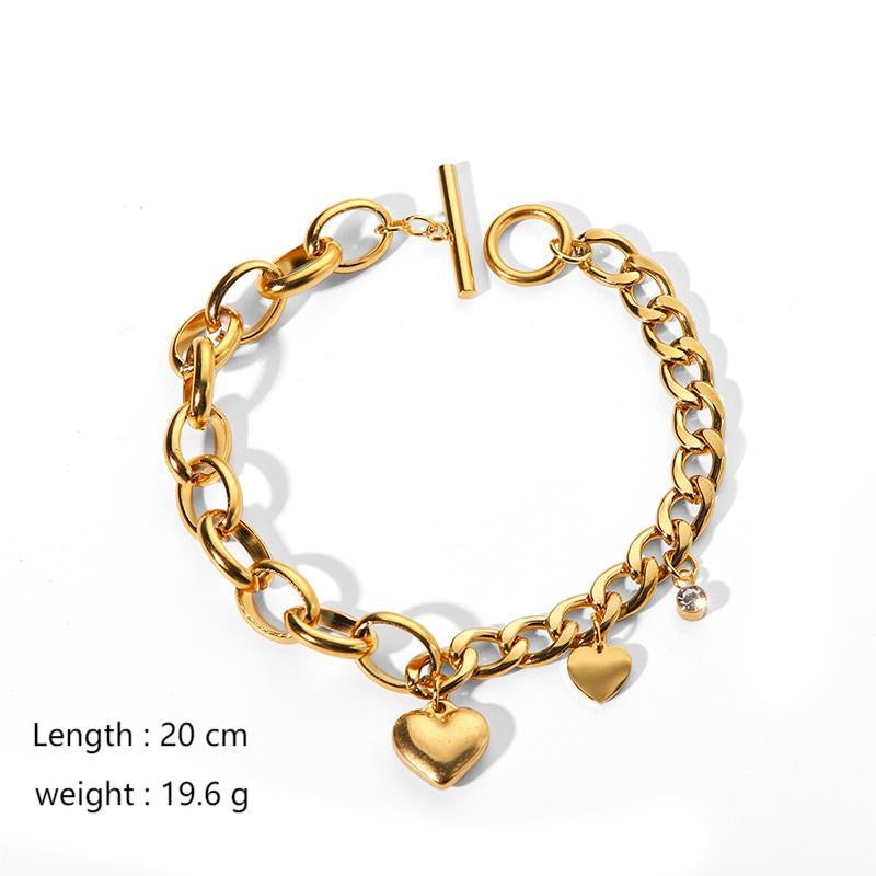 Girls' Gold Bracelet - 18k Gold Plated