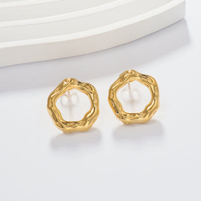 18k gold plated earrings